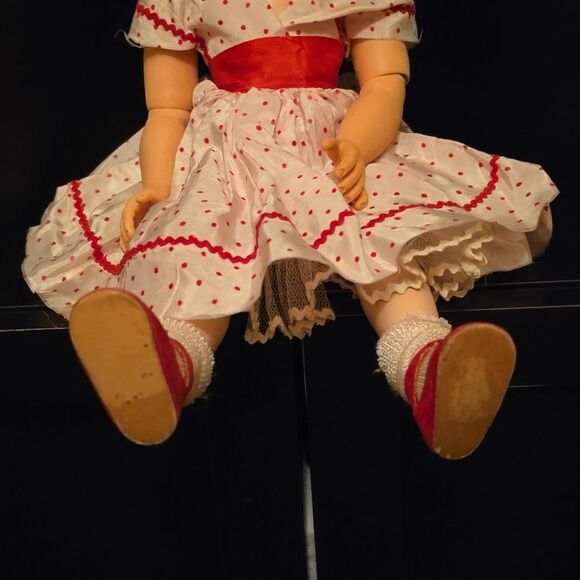 Vintage MADAME ALEXANDER 1950's Doll "Winnie" 20' H, Excellent Cond! - Picture 13 of 15